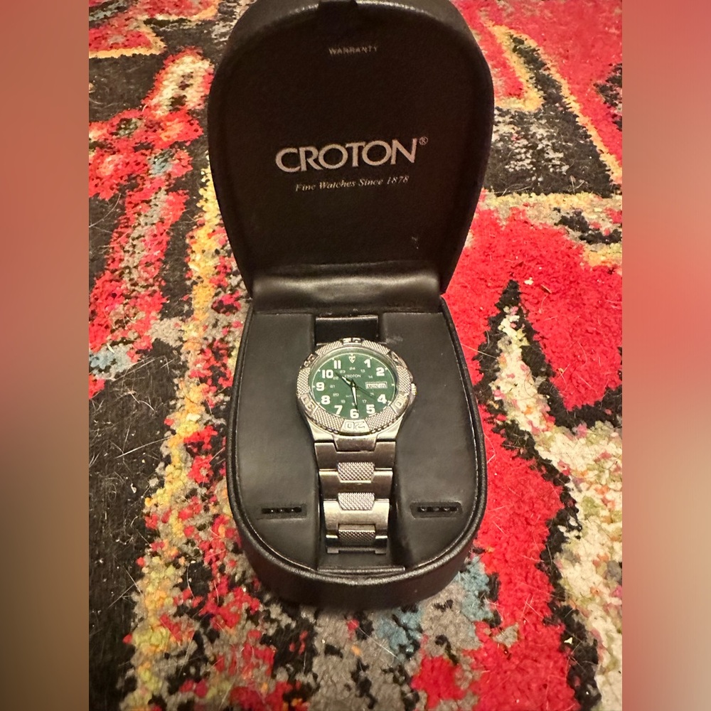 Croton watch never worn